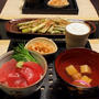 疲れた日には簡単マグロ丼＆四方竹炒め