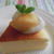 桃のスフレヨーグルトケーキ