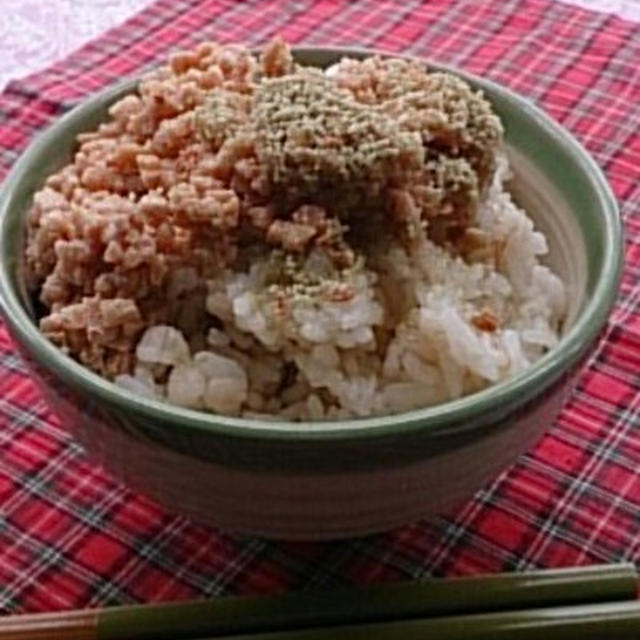 麦納豆ご飯