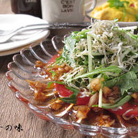 しらすとトマトのフレッシュサラダ