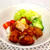 我家のランチメニュー　ごま風味カフェ風鶏の唐揚げ丼