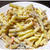 塩昆布とたくわんのパスタサラダ