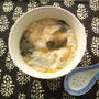 鶏挽き肉でワンタンスープ