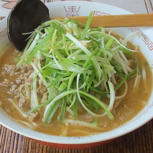 ラーメン（夫のレシピ）