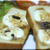 ＊アンチョビソースかけチーズトースト＊
