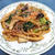 小松菜とエリンギの焼きうどん