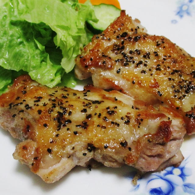 チキンステーキ ブラックペッパー荒挽風味 By Syu さん レシピブログ 料理ブログのレシピ満載