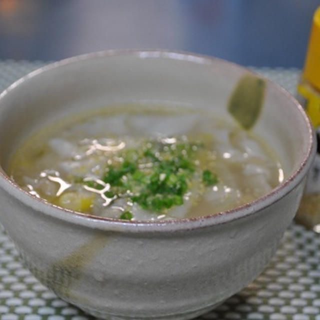 柚子風味の白菜スープ