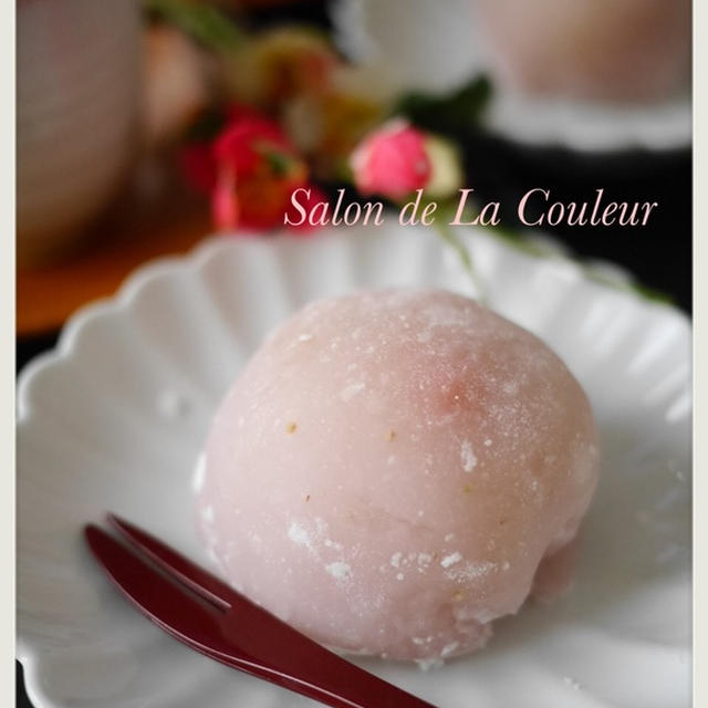 簡単 ピンクの苺大福 By 彩り料理 ラクルール さん レシピブログ 料理ブログのレシピ満載