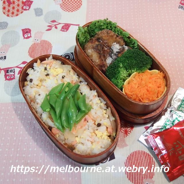 じぶんBENTOは　鯖の竜田揚げ風