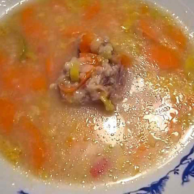大蒜たっぷりちょっぴりホット簡単スープ！
