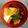 我家の夕食　真鯛のお吸い物 by kinokoさん