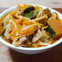 かぼちゃと豚肉のピリ辛煮