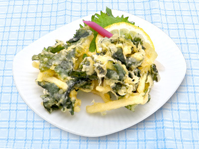 ☆わかめと竹の子のかき揚げ☆ 