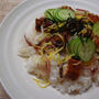鰻・みょうが・新生姜のチラシ寿司