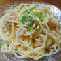 明太子とじゃこの冷製パスタ