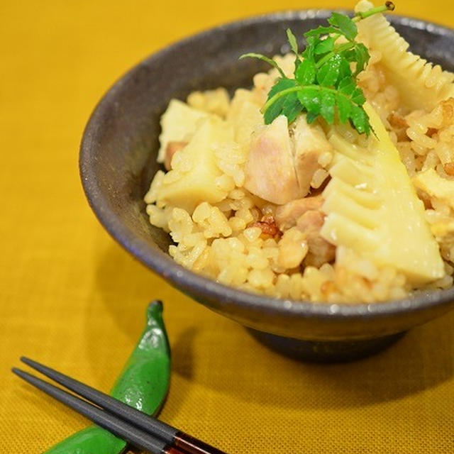 旬菜♪春菜！白だし醤油で絶品、筍ご飯