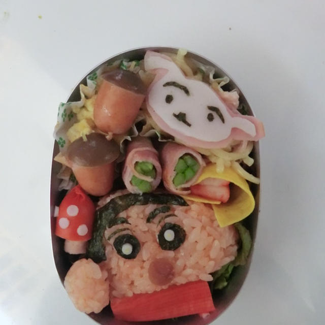 クレヨンしんちゃんのキャラ弁 レシピブログ