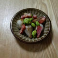 里芋と枝豆ソテー