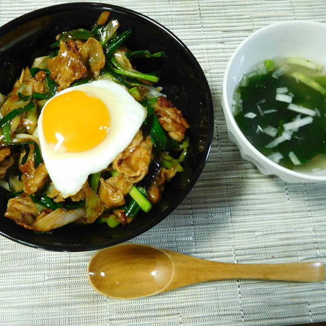 今日は俺が作ります！豚キムチ丼