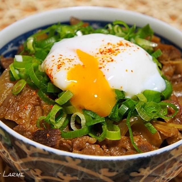 牛スジの下処理→→トロトロ甘辛牛スジ丼