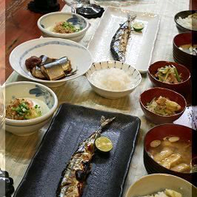 ◆秋刀魚と秋刀魚で和～なおうちごはん♪
