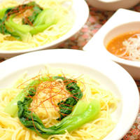 担担麺風♪ つけスパゲティー ☆