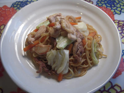 親どりんご焼きそば