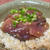 カツオの梅にんにく丼