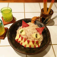 化け猫まっしぐら！？ソーミンチャンプルー ネコロンチーノ風