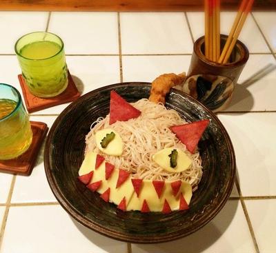 化け猫まっしぐら！？ソーミンチャンプルー ネコロンチーノ風