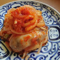 生牡蠣が入って美味しい大根キムチの作り方。韓国のレシピ動画も♪