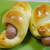 巳年ヘビソーセージパンはイーストなしで