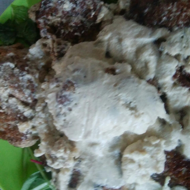 豆腐ハンバーグの豆乳クリームソース