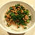 ケール入り　納豆ご飯