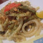 ツナとゴーヤの旨々スタミナ焼きうどん♪