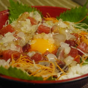 タルタル刺身丼