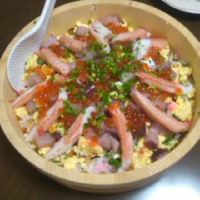 能登ブリのちらし寿司 By のと うし子さん レシピブログ 料理ブログのレシピ満載