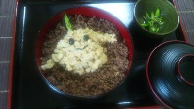 キビタンのニコニコ☆二色丼