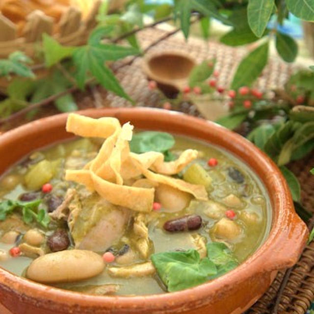 ソパ・ビルデ・メキシコの緑のスープ