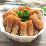 ごま油香るこんにゃくのめんつゆゆず胡椒炒め（業スー）