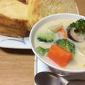 あったか豆乳根菜スープ by ハルルさん