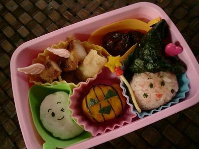 3歳娘にハロウィンのデコ弁当 By わんたるさん レシピブログ