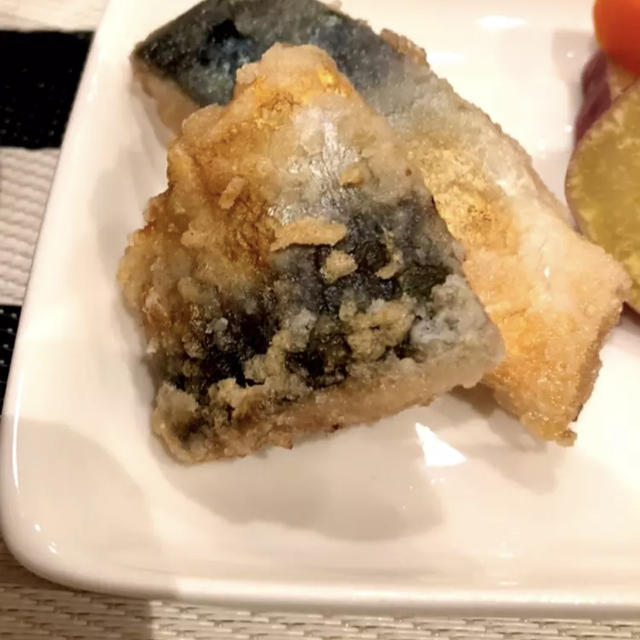 青魚をおいしく！鯖の竜田揚げ