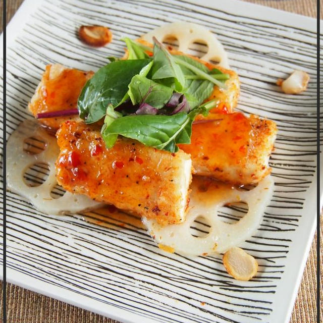 パパッと！エスニック豆腐揚げ