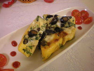 very簡単and 美味！黒豆オムレツ