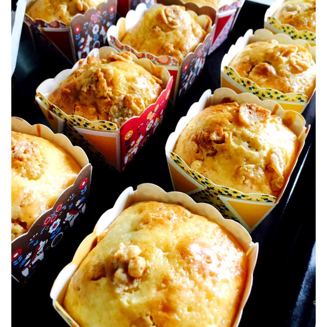 Hm レモンフレークミニカップケーキ By Noel さん レシピブログ 料理ブログのレシピ満載