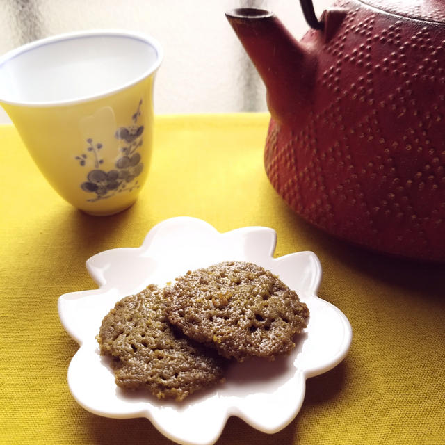 お義母様がいらした時のお茶請けに 一度に食べ切れる枚数だけ焼く抹茶クッキー By Mikaさん レシピブログ 料理ブログのレシピ満載