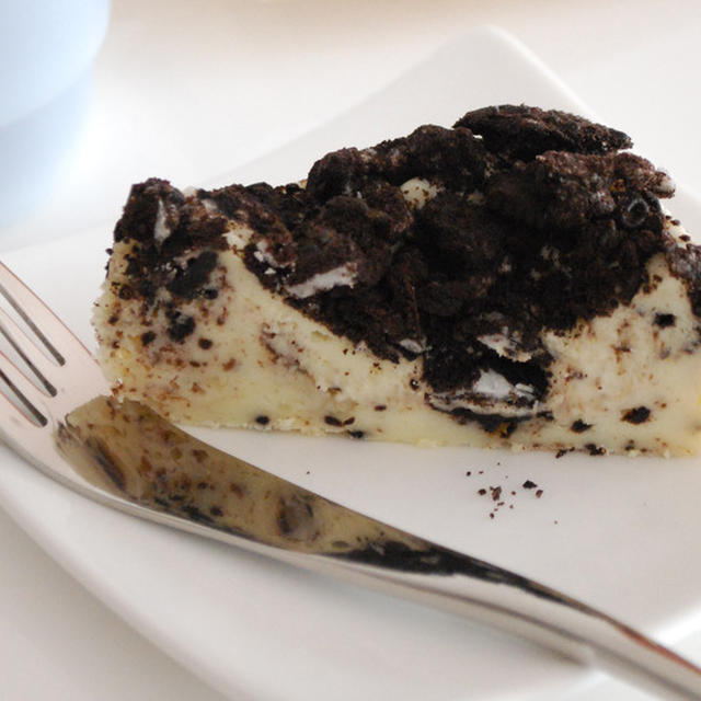 濃厚オレオチーズケーキ By Campbellさん レシピブログ 料理ブログのレシピ満載