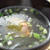 ＜鶏とわかめの生姜スープ＞